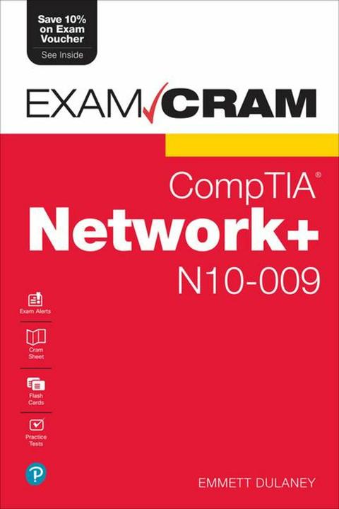 Actual product image CompTIA Network+ N10-009 Exam Cram (English, Emmett Dulaney, 2024)