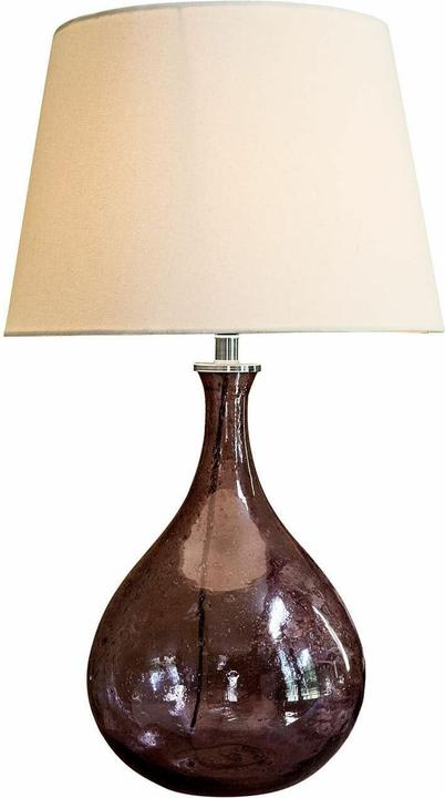 Image du produit Loberon Lampe de table Calandor violet/blanc (E27)