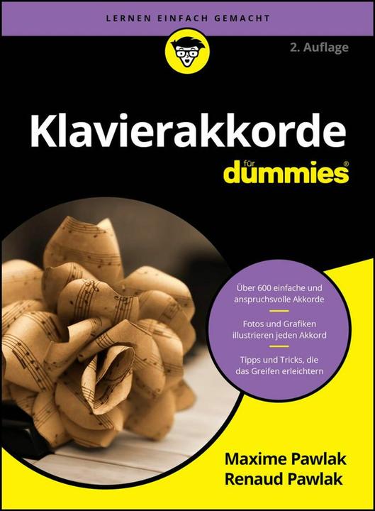 Image du produit Pawlak:Klavierakkorde für Dummies (Allemand, Renaud Pawlak, Maxime Pawlak, 2024)