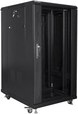 Lanberg FF01-6822-12B Rack 22U Châssis autoportant (22 HE, Rack 19 pouces)