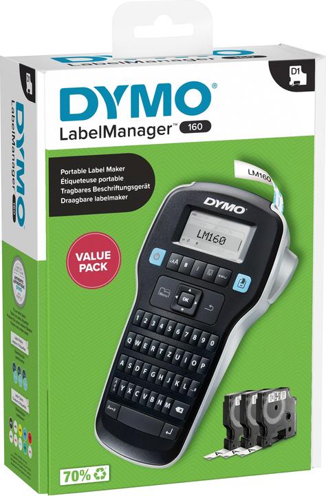 Dymo LabelManager 160 Value Pack