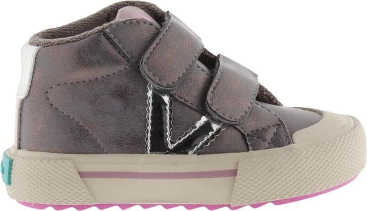 Actual product image Victoria metallic baby girl booties tribu (26)