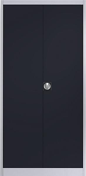 Produktbild Mauser Stahlschrank mit Flügeltüren (95 x 50 x 195 cm)