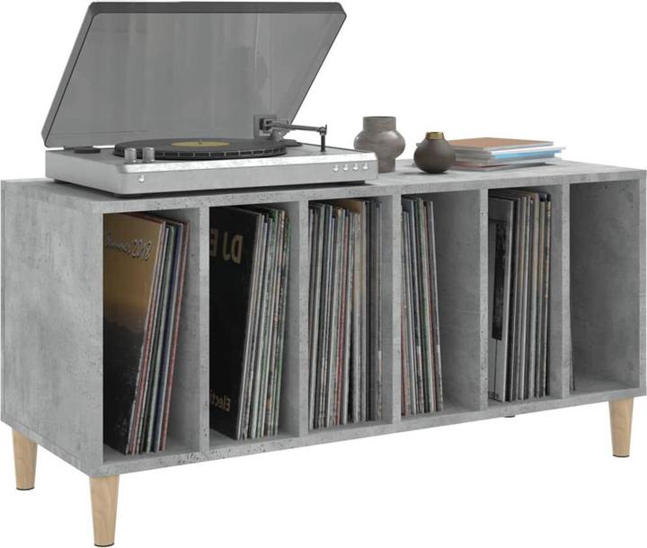 Actual product image VidaXL Plattenschrank Betongrau 100x38x48 cm Holzwerkstoff