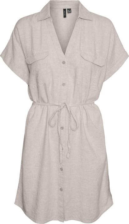 Vero Moda VMLINN Kurzes Kleid Hemdblusenkleid (XXL)