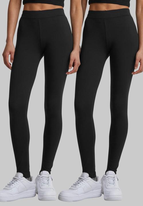 Immagine prodotto Urban Classics Leggings da donna in jersey confezione da 2 pezzi - 159537 (L)