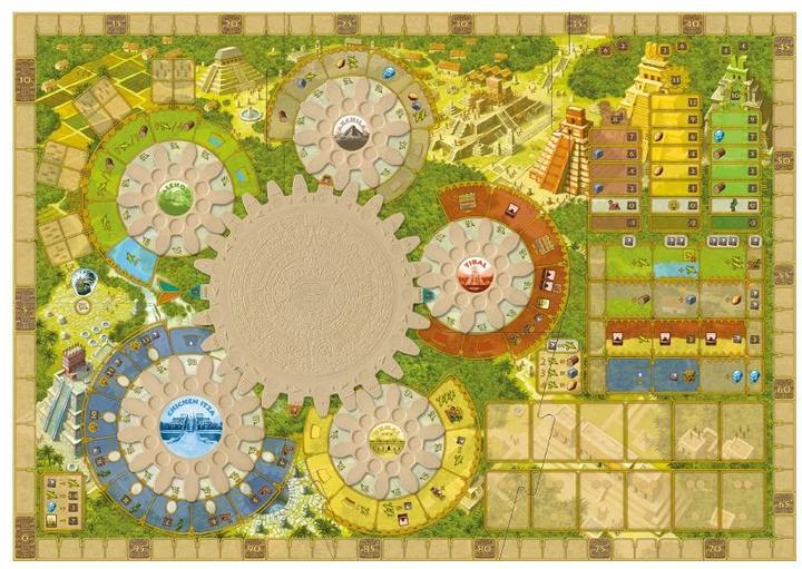 Actual product image Czech games edition CZ025 - Tzolkin: The Mayan - Calendar, Board game, 2-4 players, from 13 years (DE edition) (German)