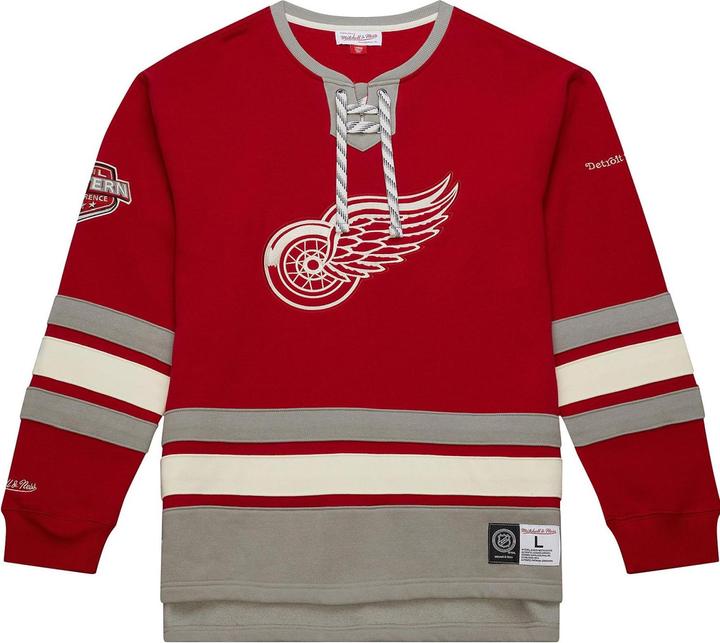 Produktbild Mitchell & Ness M&N Detroit Red Wings NHL Lace-Up Heritage Hoody - S (S)