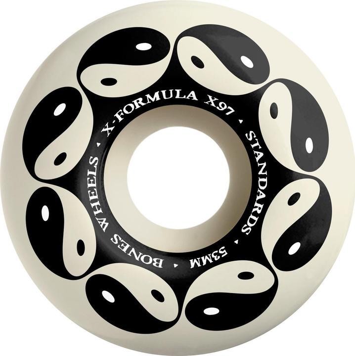 Actual product image Bones Wheels 97A XF Yin Yang V1 Standard (53 mm)