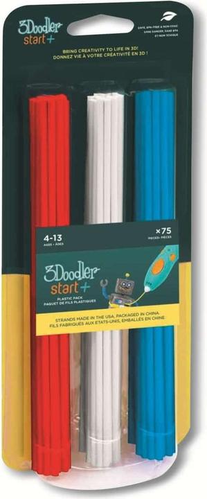Actual product image 3Doodler Start 3DS-ECO-MIX1-75 3D Printing Material Compostable Plastic (PLA, 2.50 mm, 90 g, Multicoloured)
