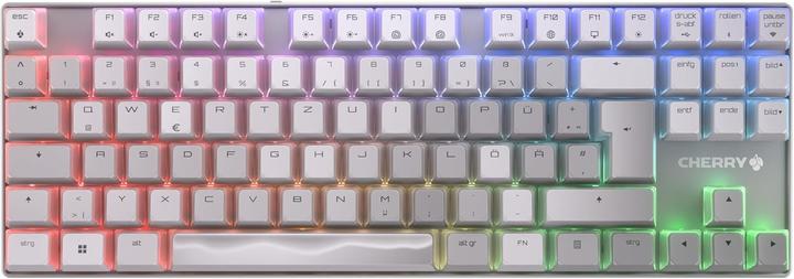 CHERRY XTRFY TAS MX 8.2 XAGA TKL Wireless DE-Layout white (DE, Wireless, Cable)