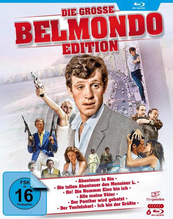 Immagine prodotto La grande edizione Belmondo (6 (Blu-ray, 2017, Tedesco)