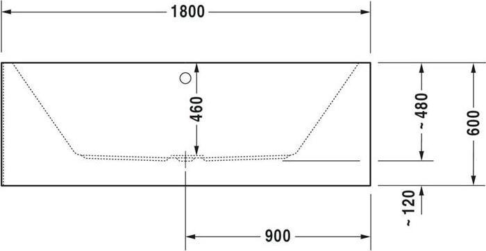 Produktbild Duravit Whirlwanne VERO AIR 180x80 Ecke re 2 RS weiss Air-System (217 l, 180 cm, 80 cm)