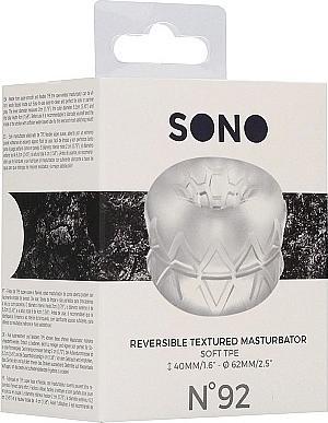 Actual product image Shots N0. 92 - Reversible Textured Masturbator