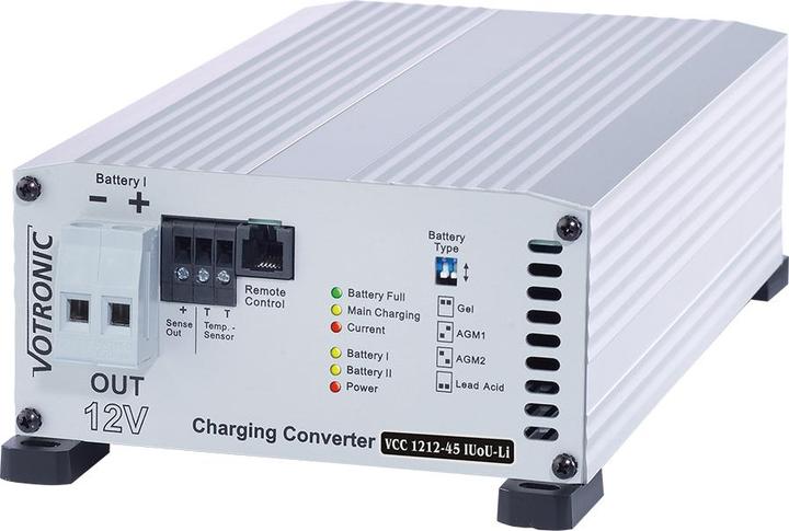 Produktbild Votronic Ladewandler/Ladebooster VCC 1212-45 IUoU-Li - 3351 (12V, 45 A)