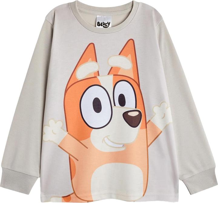 Actual product image Bluey Childrens/Kids Characters Long Pyjama Set (Pack of 2) (116)