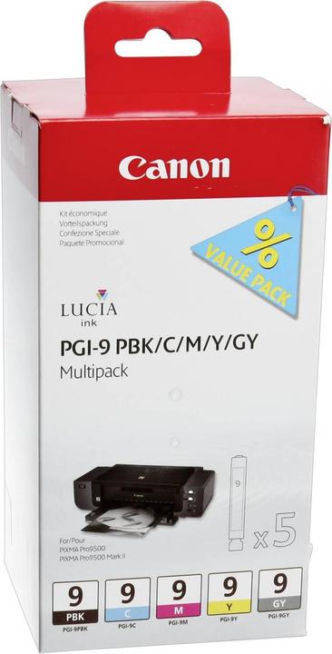 Productafbeelding Canon Pgi-9 (M, C, Y, PBK, GY)