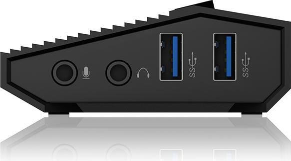 Produktbild Icy Box IB-DK2701-TB3 (Thunderbolt, 1 Ports)