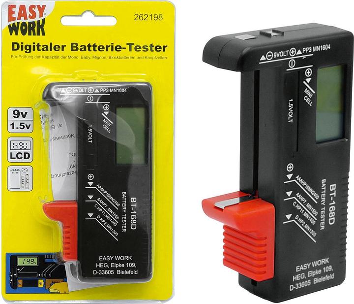 Produktbild Easy Work Batterietester