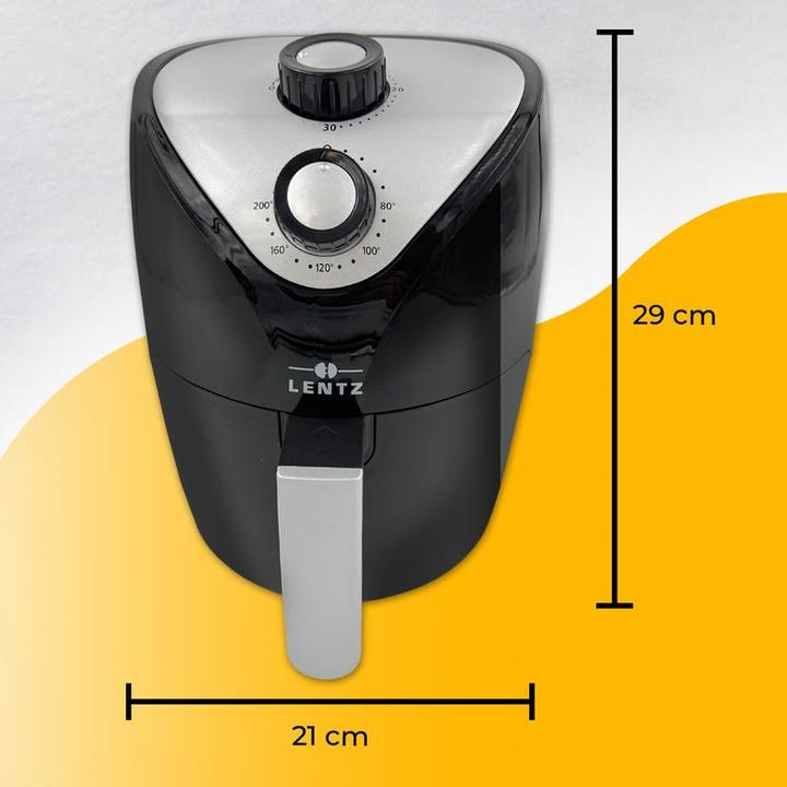 Produktbild Lentz Heissluftfritteuse Heissluftbackofen Heissluftgrill Airfryer