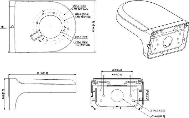 Image du produit Dahua PFB205W-E (Kit de montage)