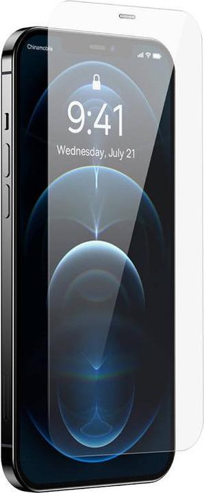 Image du produit Baseus Verre trempé HD Schott avec filtre anti-poussière pour iPhone 12 Pro Max (1 pièce(s), Apple iPhone 12 Pro Max)