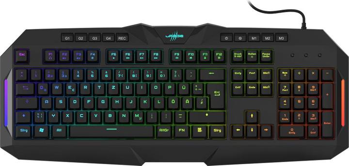 Actual product image Hama uRage Keyboard Keyboard "Exodus 700 Semi-Mechanical" (DE, Cable)