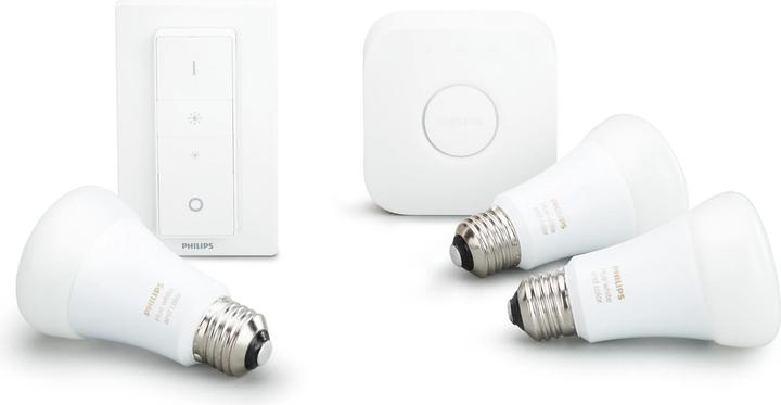 Image du produit Philips Coffret de démarrage Ambiance Hue White & Color (E27, 10 W, 806 lm, 5 x, G)