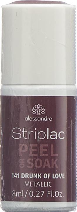 Immagine prodotto Alessandro Striplac Peel or Soak - Drunk of Love (Marrone, Metallico, Rosso, Smalto pelabile)