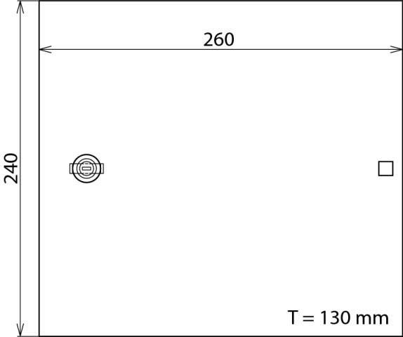 Immagine prodotto Dehn Alloggiamento di equalizzazione potenziale 906100 per 3 LSA 10/2 DPG 30 P (Case)