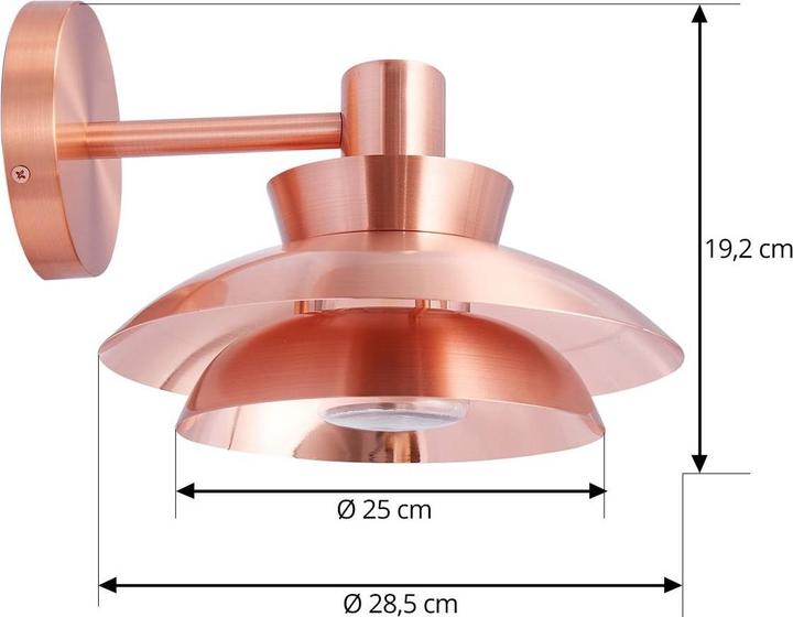 Actual product image Lucande Thais (E14, IP44)