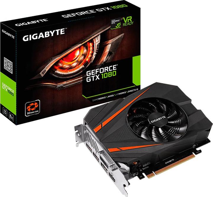 Actual product image Gigabyte GeForce GTX 1080 Mini ITX (8 GB)
