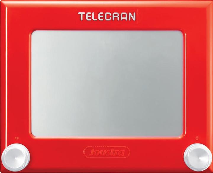 Actual product image Joustra TELECRAN ORIGINAL drawing board/magic board, red