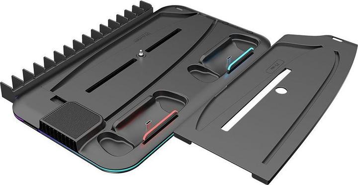 Image du produit Canyon CS-51 - Support multifonctionnel pour PS5 Slim - avec refroidissement - charge 2 x gamepad - noir (PS5)