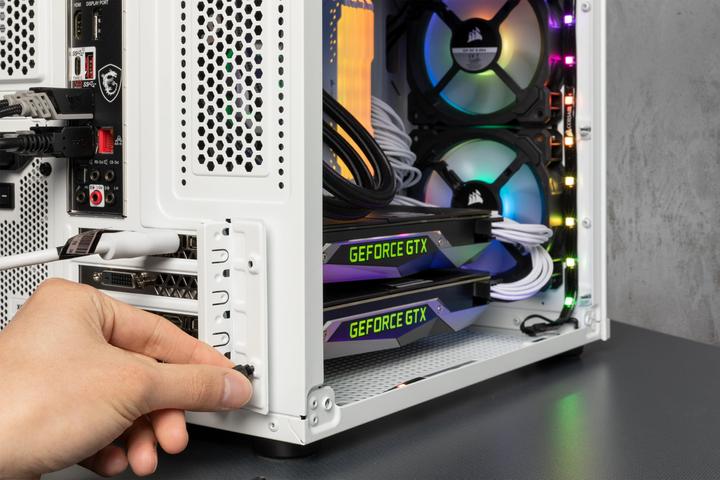 Actual product image Corsair Crystal 280X TG RGB (mATX)