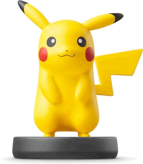 Nintendo Amiibo Smash Pikachu (3DS, 3DS XL, Wii U)
