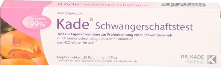 Dr. Kade Pharma Kade pregnancy test, 1 pc TES (1 x)