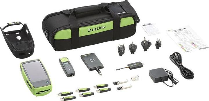 Image du produit Netally Kit d'analyseur de réseau portable EtherScope nXG avec Wi-Fi 6/6E, 10Gbps