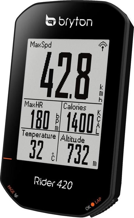 Actual product image Bryton Rider 420 E