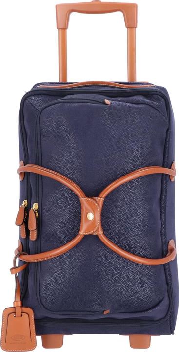 Immagine prodotto Brics Borsa da viaggio con ruote "Life" 55cm (blu) (40 l, Bagaglio a mano (fino a 50 litri))