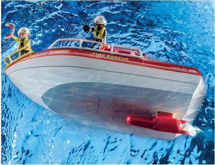 Actual product image Playmobil Fire boat (71598, Playmobil City Action)