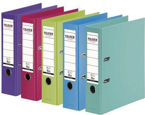 Falken Classeur 15080920000F A4 Couleur assortie (A4, 80 mm, 10 pièce(s))