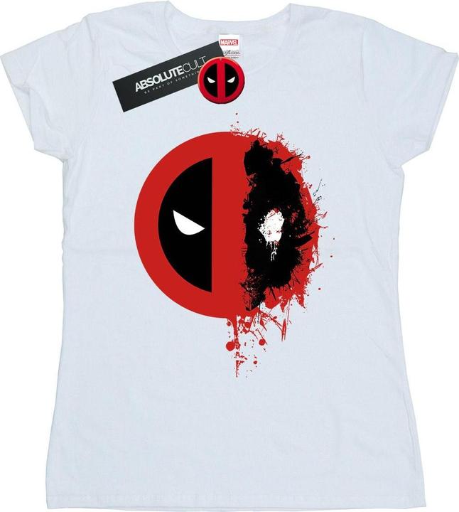 Deadpool Split Splat Logo TShirt (L)