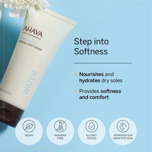Image du produit Ahava Eau de la Mer Morte Minérale (Crème et gel pour les pieds, 100 ml)