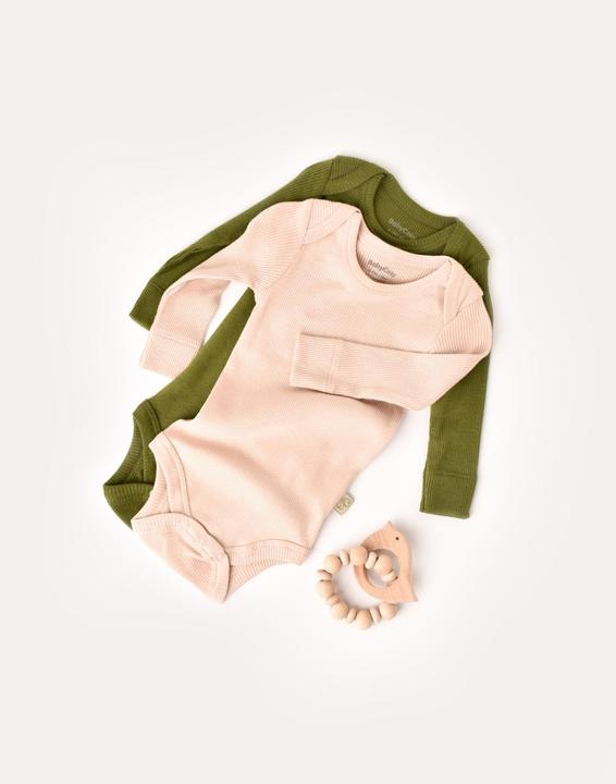 BabyCosy Body. langarm. 2 Pack