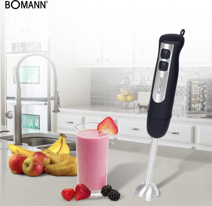 Produktbild Bomann SM6028CB Stabmixer schwarz/inox