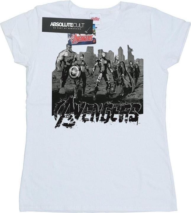 Avengers Mono Team Art TShirt (XL)