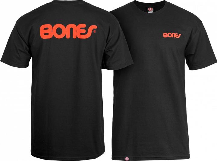 Actual product image Bones Bearings Swiss Text T-Shirt (S)