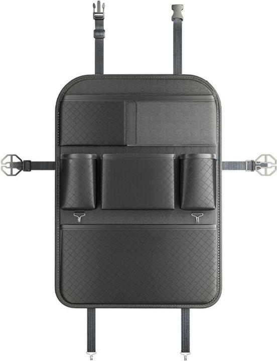Immagine prodotto Compass Altri beni OEM Organizzatore per auto per sedili anteriori con scomparti NAPPA nero