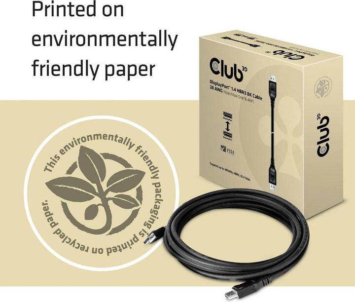 Produktbild Club 3D DisplayPort — DisplayPort (5 m, DisplayPort)